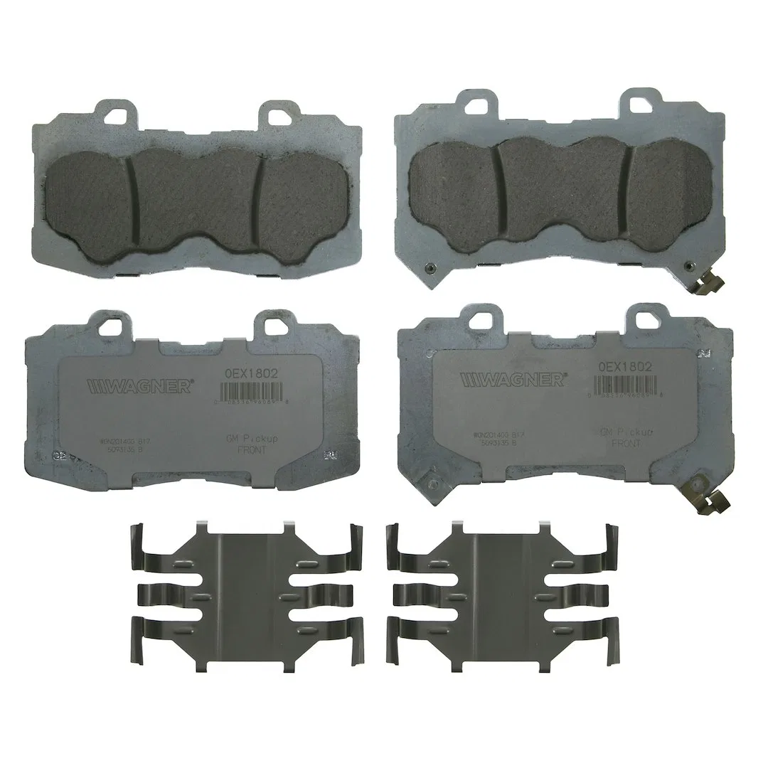 OEX1802 – WAGNER BRAKE Brake Pad, OE Replacement Premium Low-Copper Ceramic